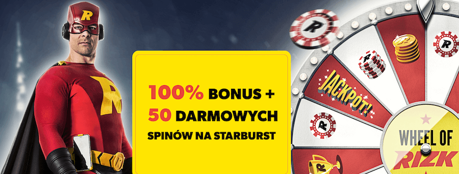 Darmowe spiny w kasynie Rizk