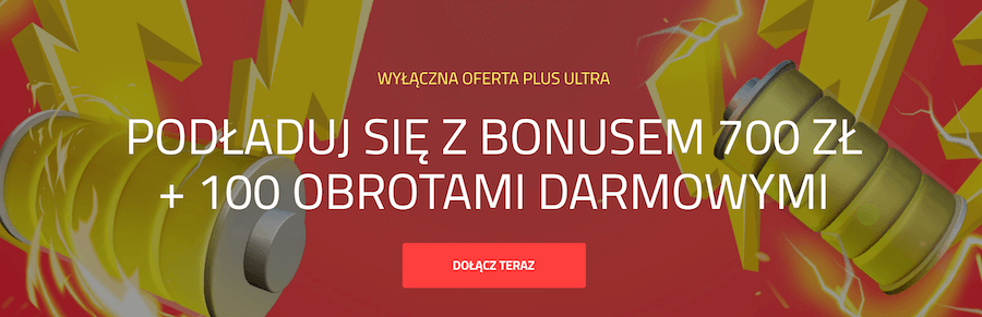 Bonus powitalny w UltraCasino