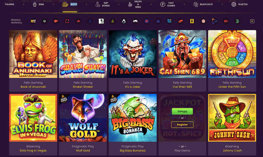 Bizzo Casino Sloty 