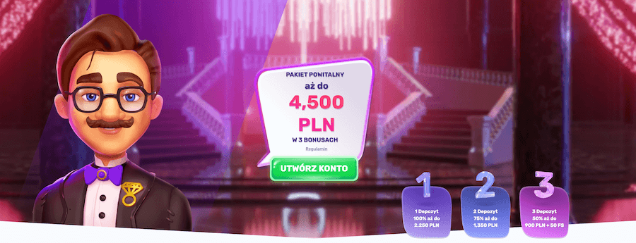Slots Palace Bonus powitalny