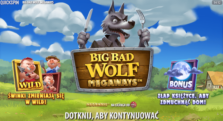 Gra Big Bad Wolf w Neon54