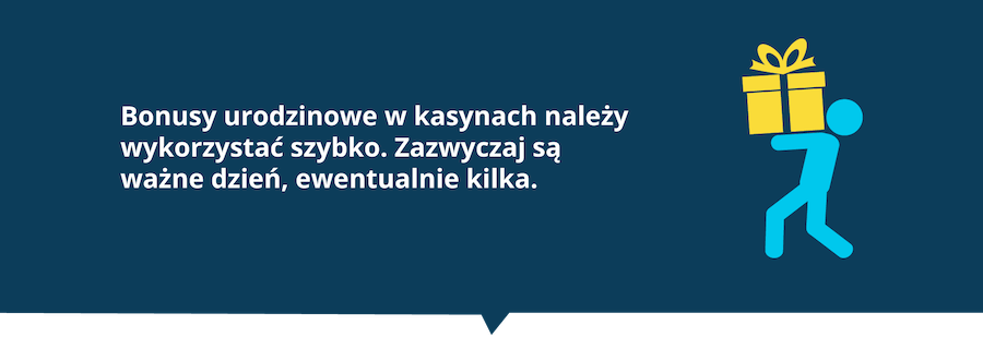 Infografika - Bonusy urodzinowe