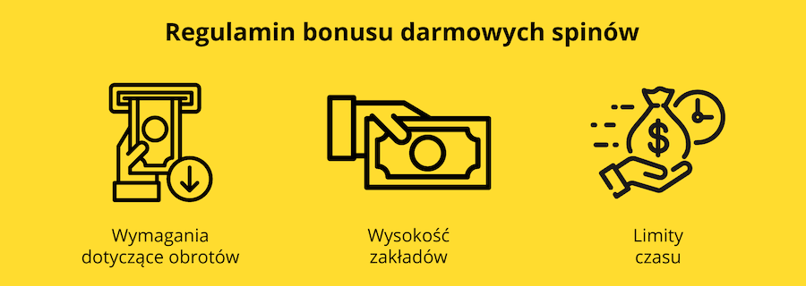 Regulamin bonusu darmowych spinow
