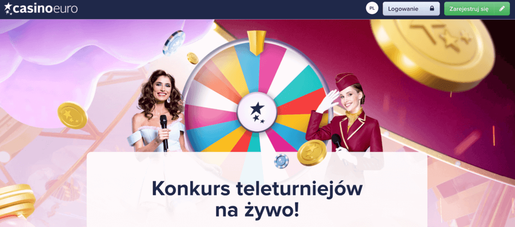 Teleturnieje w CasinoEuro
