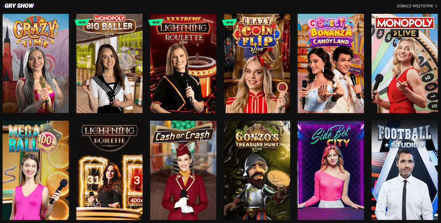 Teleturnieje w Betinia Casino