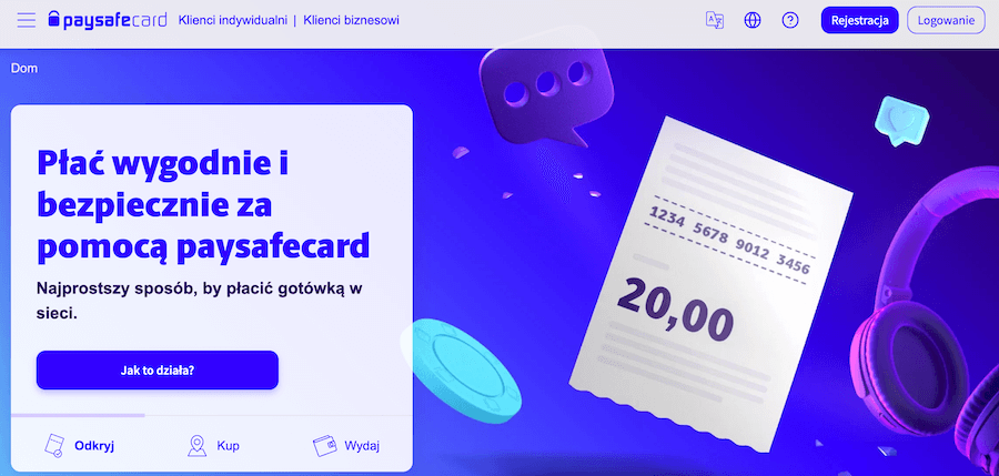 Paysafecard strona glowna