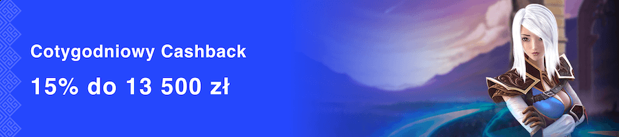 Grafika ukazująca bonus cashback w LibraBet
