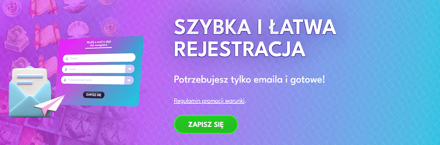 Rejstracja w kasynie Laz Vegas
