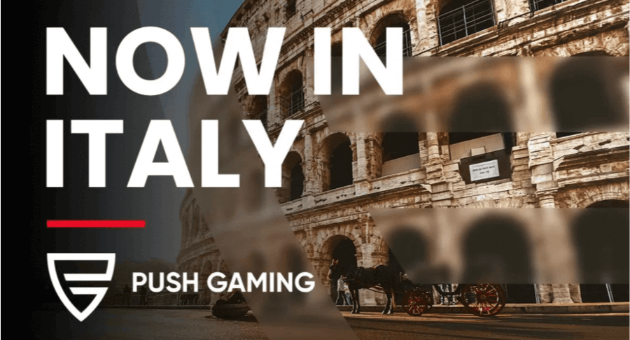 Push Gaming debiutuje we Włoszech