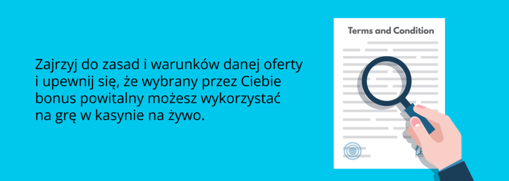 Zasady i warunki bonusów powitalnych
