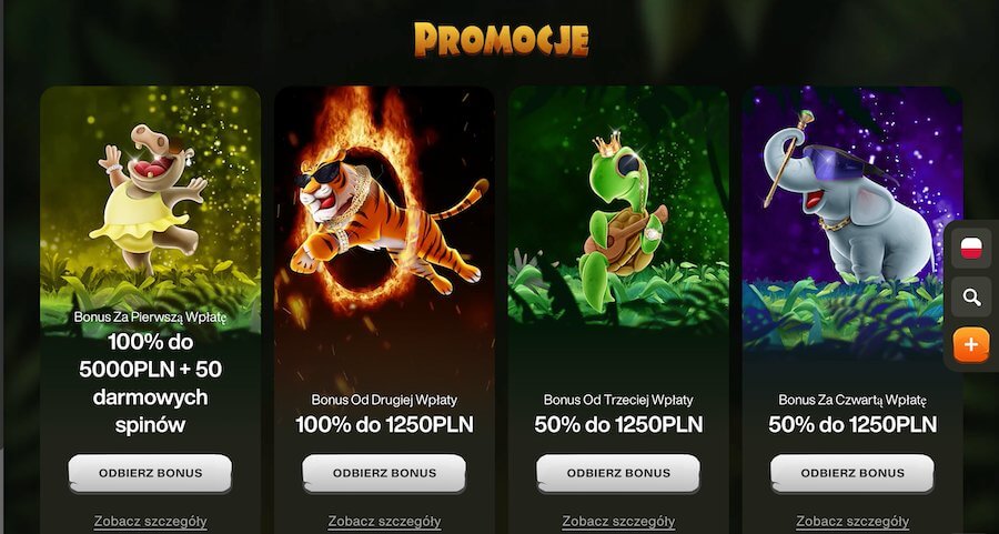 Bonus powitalny CashWin.