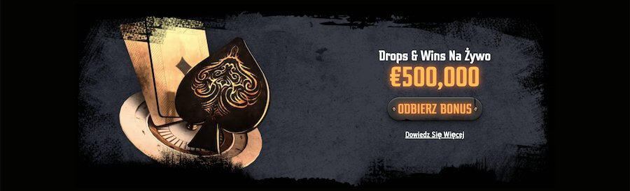 Drops & Wins na żywo w House of Spades.