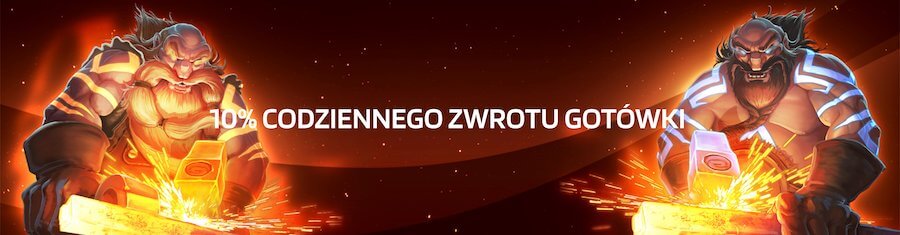 Bonus cashback 10% codziennie HappySpins.