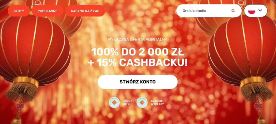 Oferta powitalna w KoiCasino