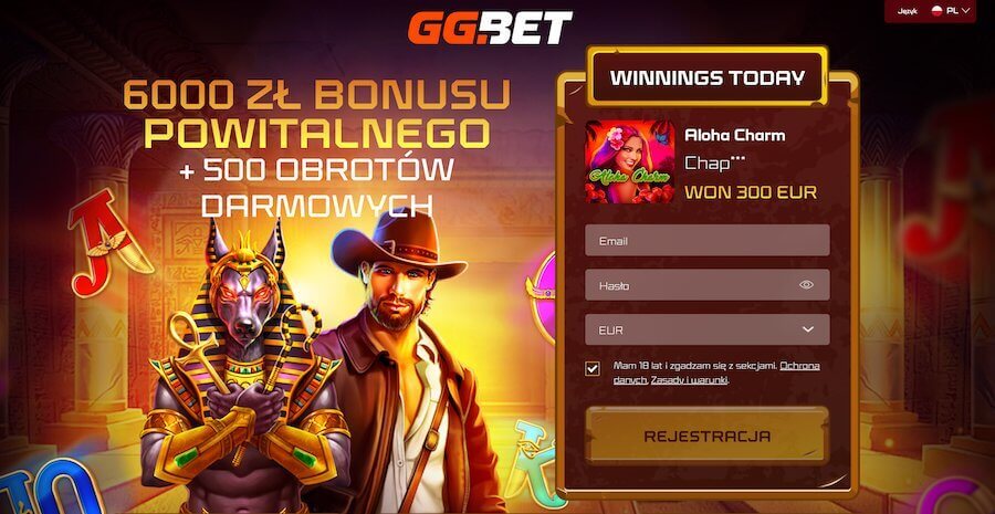 Bonus powitalny w GGBet