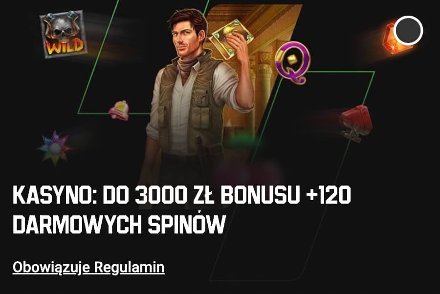 Bonus powitalny dla nowych graczyw kasynie Unibet 