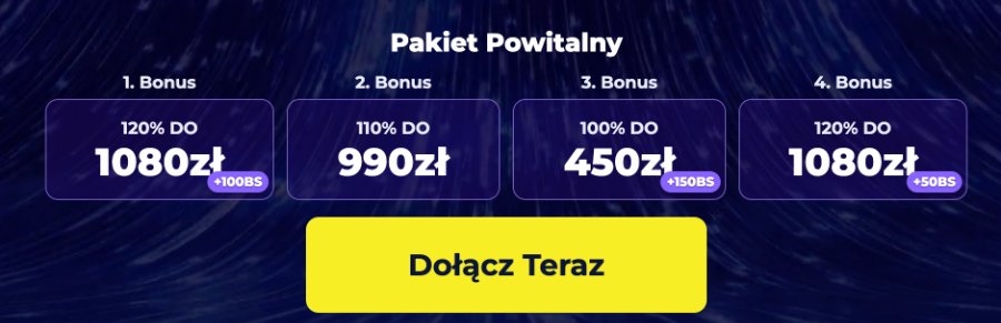 Bonus powitalny w LightCasino