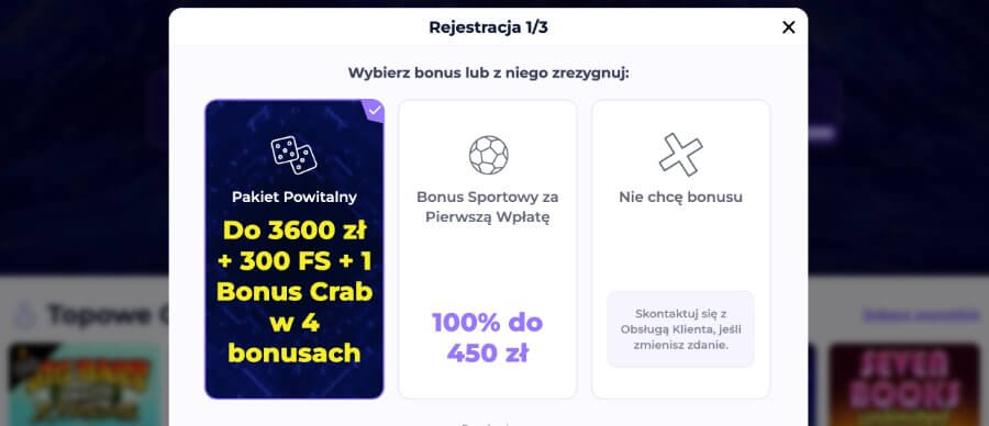 Rejestracja w LightCasino
