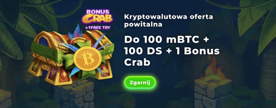Kryptowalutowa oferta powitalna w kasynie Wazamba