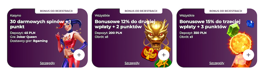 3 częściowy bonus powitalny w AllRight kasynie.