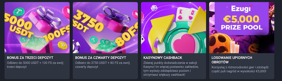 Promocje w kasynie Coinplay.