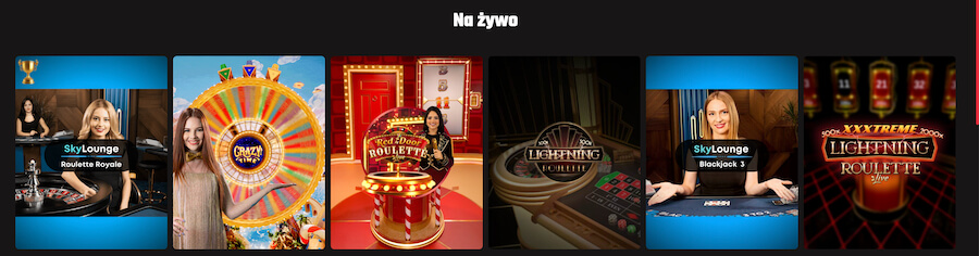 Gry na żywo w FatBoss.