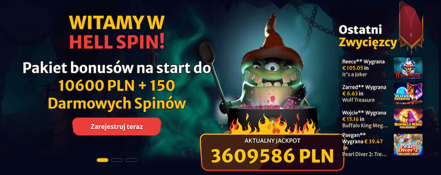 Bonus powitalny Hell Spin.