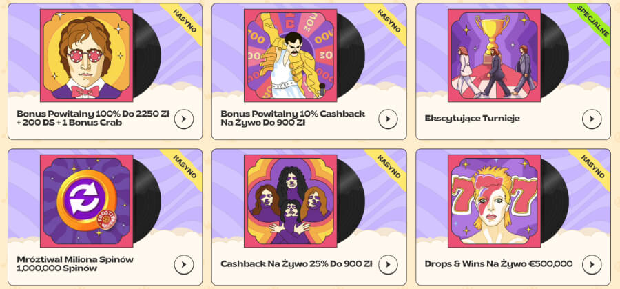 VinylCasino - promocje