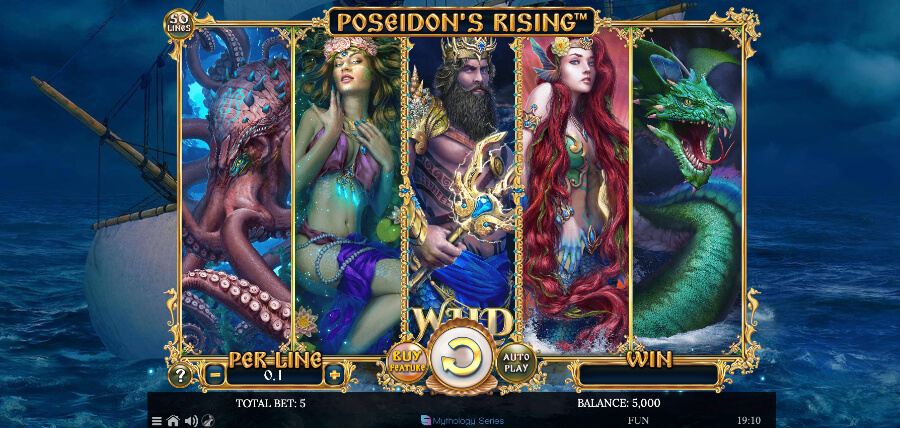 Vulkan.bet - gra Poseidon's Rising
