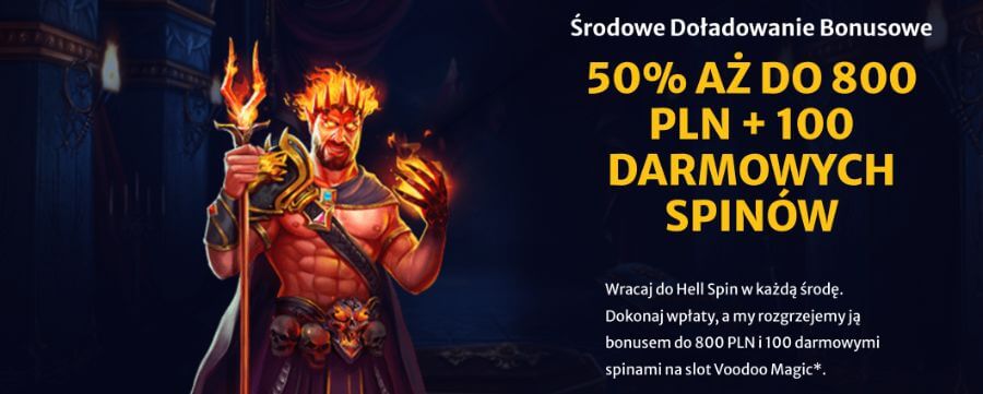 Hell Spin - dzienne darmowe spiny