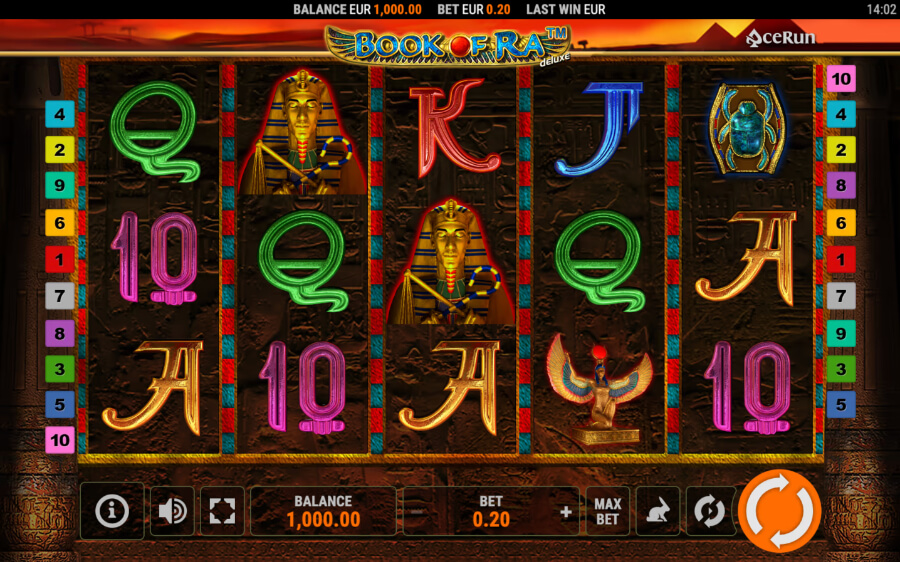 ReelCrypto - gra Book of Ra Deluxe