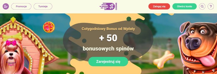 YoYo Casino - dzienne darmowe spiny