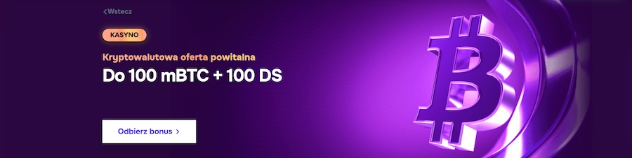 Krypto-bonus powitalny w SGcasino.