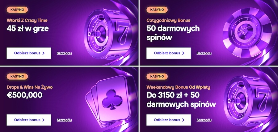 Promocje w SGcasino.