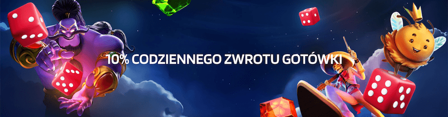 10% codzienny cashback w Reddice.