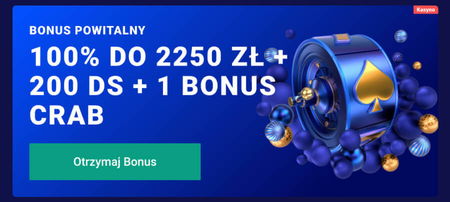 Bonus powitalny w kasynie Frumzi.