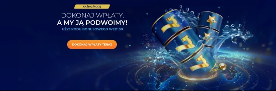 Gratowin - podwojenie wpłaty