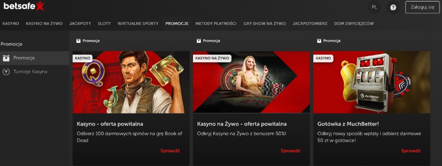 Betsafe - promocje