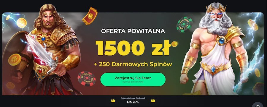BetOnRed oferta powitalna.