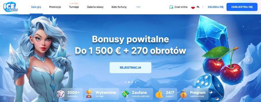 Bonus powitalny w IceCasino