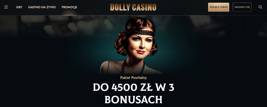Bonus powitalny w Dolly Casino