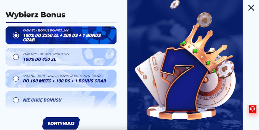 Rejestracja nowego konta w Sportazie