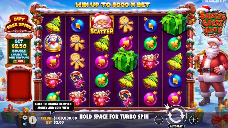 Slot Santa's Great Gifts od Pragmatic Play.