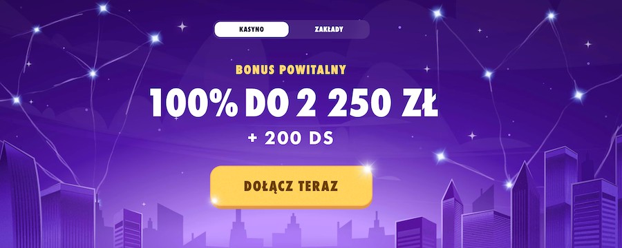 Bonus powitalny kasyna Polestar Casino.