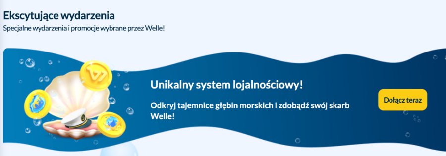Welle Casino - system lojalnościowy