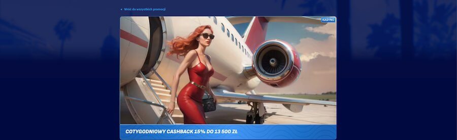 Kasyno Wonaco i bonus cashback dla vipów.
