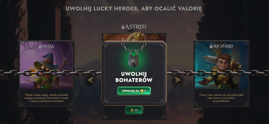 Uwolnij bohaterów w kasynie HeroSpin.