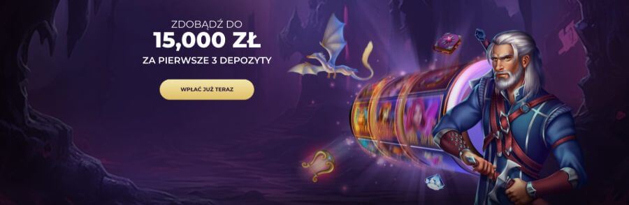PlayOro - bonus powitalny
