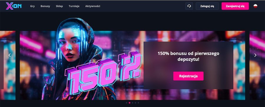 Xon Bet bonus od pierwszego depozytu.