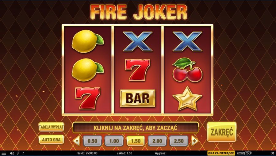 Gra Fire Joker dostępna w kasynie Dolfwin